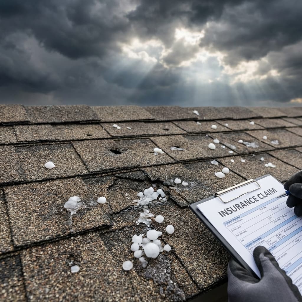 Hail Damage Repair Calgary