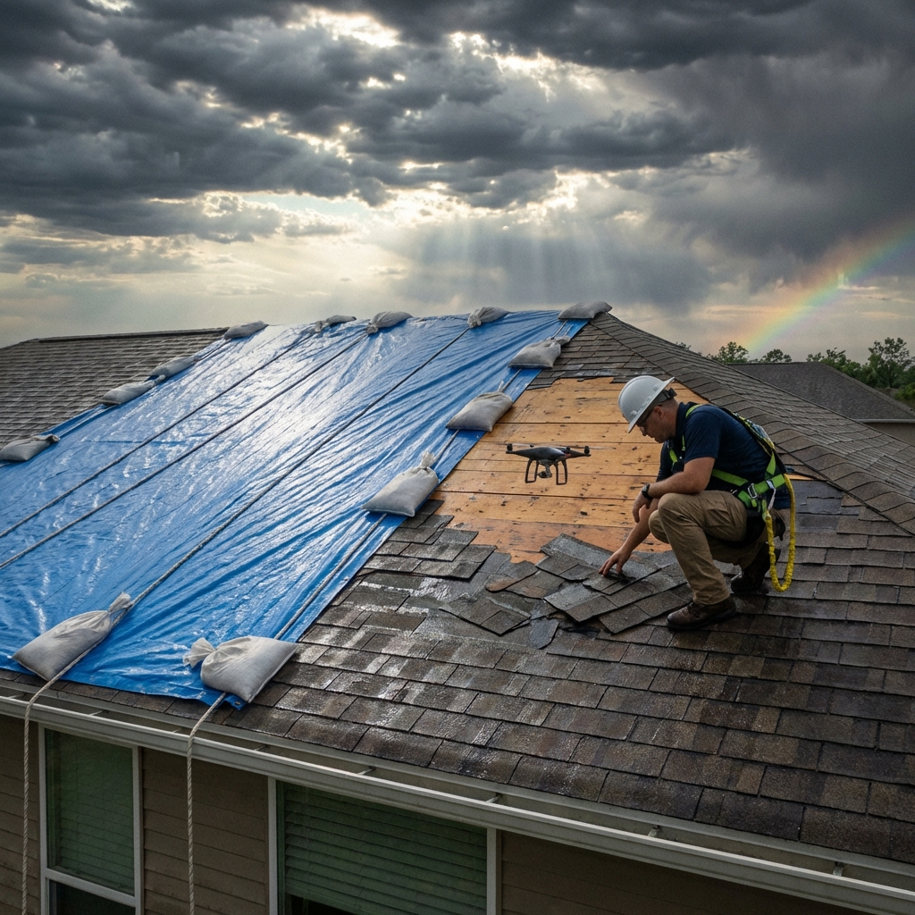 Emergency Roof Repair Calgary | 24/7 · On-Site in 2 Hours